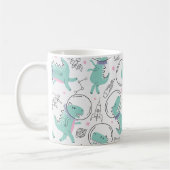 Ruimtedinosaurussen, Schattigee dinosaurussen, rui Koffiemok (Links)