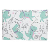 Ruimtedinosaurussen, Schattigee dinosaurussen, rui Kussensloop (Achterkant)