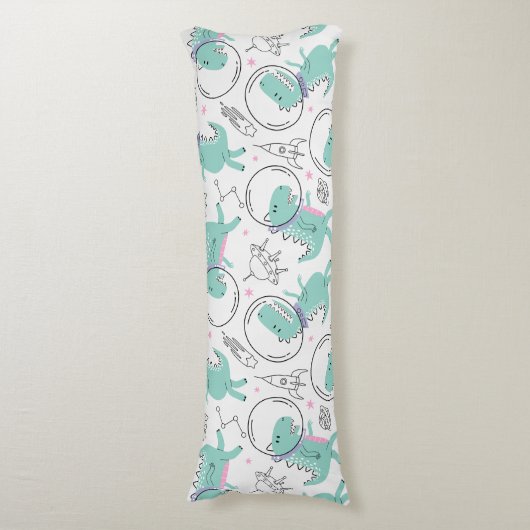 Ruimtedinosaurussen, Schattigee dinosaurussen, rui Lichaamskussen (Voorkant Verticaal)