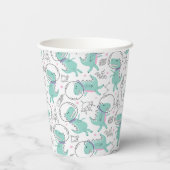 Ruimtedinosaurussen, Schattigee dinosaurussen, rui Papieren Bekers (Achterkant)