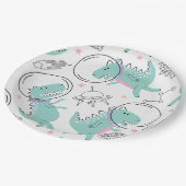 Ruimtedinosaurussen, Schattigee dinosaurussen, rui Papieren Bordje (Gekanteld)