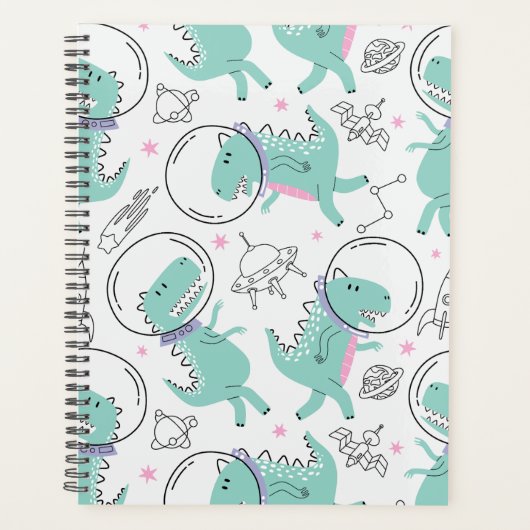 Ruimtedinosaurussen, Schattigee dinosaurussen, rui Planner (Voorkant)