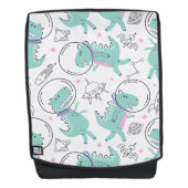 Ruimtedinosaurussen, Schattigee dinosaurussen, rui Rugtassen (Voorkant)