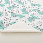 Ruimtedinosaurussen, Schattigee dinosaurussen, rui Sherpa Deken (3/4)