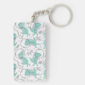 Ruimtedinosaurussen, Schattigee dinosaurussen, rui Sleutelhanger (achterkant)