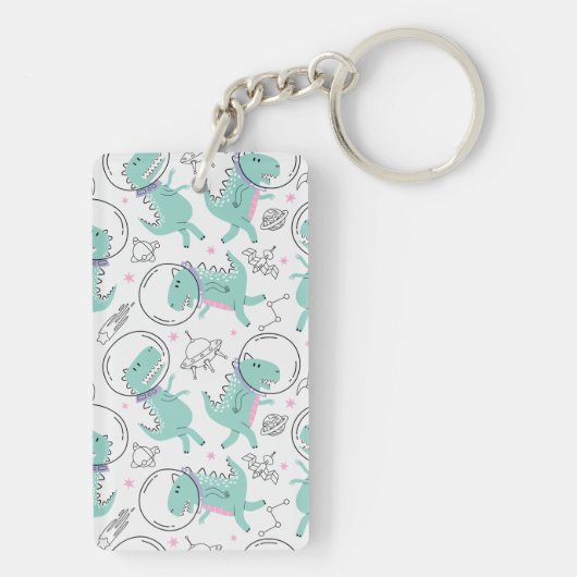 Ruimtedinosaurussen, Schattigee dinosaurussen, rui Sleutelhanger (achterkant)