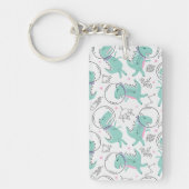 Ruimtedinosaurussen, Schattigee dinosaurussen, rui Sleutelhanger (Voorkant)