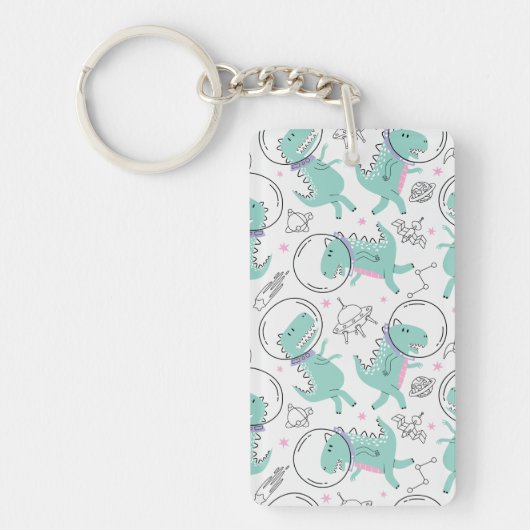 Ruimtedinosaurussen, Schattigee dinosaurussen, rui Sleutelhanger (Voorkant)