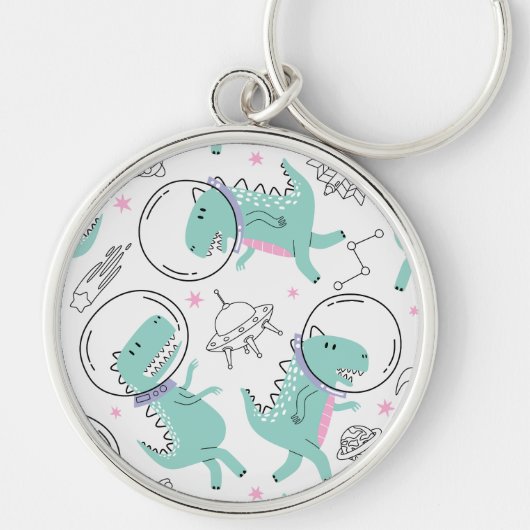 Ruimtedinosaurussen, Schattigee dinosaurussen, rui Sleutelhanger (Voorkant)