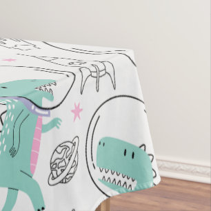 Ruimtedinosaurussen, Schattigee dinosaurussen, rui Tafelkleed