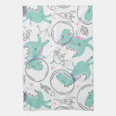 Ruimtedinosaurussen, Schattigee dinosaurussen, rui Theedoek (Verticaal)