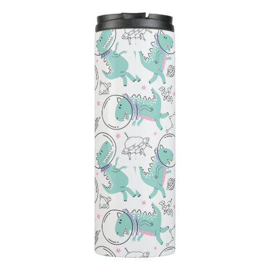 Ruimtedinosaurussen, Schattigee dinosaurussen, rui Thermosbeker (Achterkant)