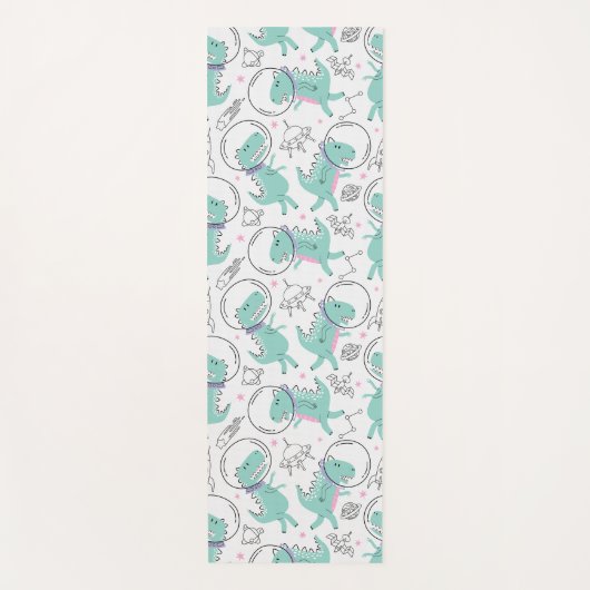 Ruimtedinosaurussen, Schattigee dinosaurussen, rui Yogamat (Voorkant)