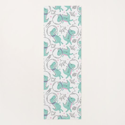 Ruimtedinosaurussen, Schattigee dinosaurussen, rui Yogamat (Achterkant)