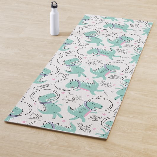 Ruimtedinosaurussen, Schattigee dinosaurussen, rui Yogamat (In situ)