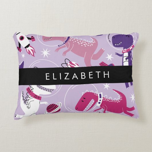 Ruimtedinosaurussen, Schattigee dinosaurussen, Ste Accent Kussen (Voorkant)