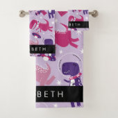 Ruimtedinosaurussen, Schattigee dinosaurussen, Ste Bad Handdoek (Insitu)