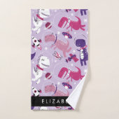 Ruimtedinosaurussen, Schattigee dinosaurussen, Ste Bad Handdoek (Handdoek)