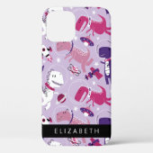 Ruimtedinosaurussen, Schattigee dinosaurussen, Ste Case-Mate iPhone Case (Achterkant)