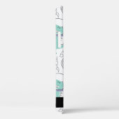 Ruimtedinosaurussen, Schattigee dinosaurussen, Ste Case-Mate iPhone Case (Achterkant / Rechts)