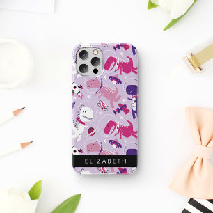 Ruimtedinosaurussen, Schattigee dinosaurussen, Ste Case-Mate iPhone Case