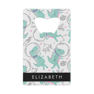 Ruimtedinosaurussen, Schattigee dinosaurussen, Ste Creditkaart Flessenopener