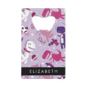 Ruimtedinosaurussen, Schattigee dinosaurussen, Ste Creditkaart Flessenopener (Voorkant)