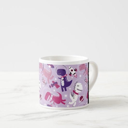 Ruimtedinosaurussen, Schattigee dinosaurussen, Ste Espresso Kop (Voorkant rechts)