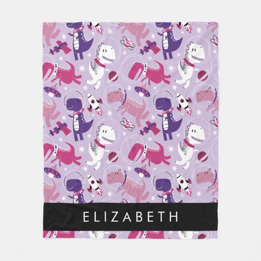 Ruimtedinosaurussen, Schattigee dinosaurussen, Ste Fleece Deken (Voorkant)