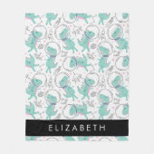 Ruimtedinosaurussen, Schattigee dinosaurussen, Ste Fleece Deken (Voorkant)