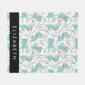 Ruimtedinosaurussen, Schattigee dinosaurussen, Ste Fleece Deken (Voorkant (Horizontaal))