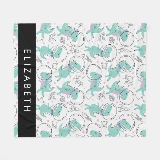 Ruimtedinosaurussen, Schattigee dinosaurussen, Ste Fleece Deken (Voorkant (Horizontaal))