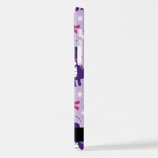 Ruimtedinosaurussen, Schattigee dinosaurussen, Ste iPhone Hoesje (Linkerkant)