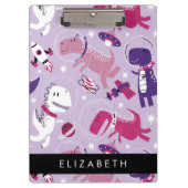 Ruimtedinosaurussen, Schattigee dinosaurussen, Ste Klembord (Voorkant)