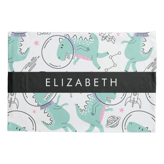 Ruimtedinosaurussen, Schattigee dinosaurussen, Ste Kussensloop (Achterkant)