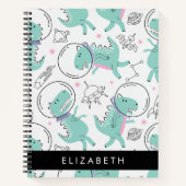 Ruimtedinosaurussen, Schattigee dinosaurussen, Ste Notitieboek (Voorkant)