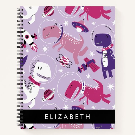 Ruimtedinosaurussen, Schattigee dinosaurussen, Ste Notitieboek (Voorkant)