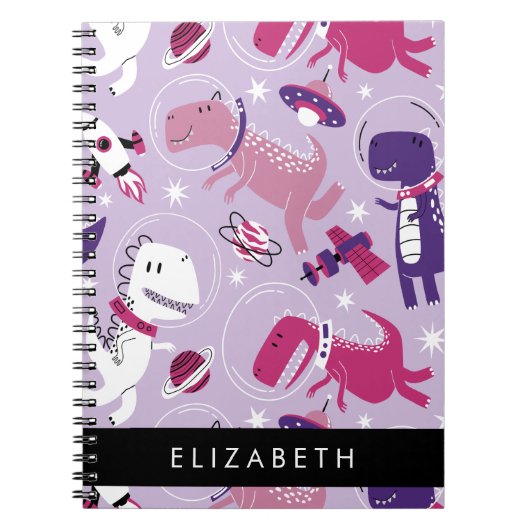 Ruimtedinosaurussen, Schattigee dinosaurussen, Ste Notitieboek (Voorkant)