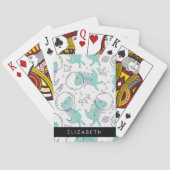 Ruimtedinosaurussen, Schattigee dinosaurussen, Ste Pokerkaarten (Achterkant)