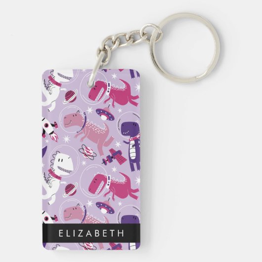 Ruimtedinosaurussen, Schattigee dinosaurussen, Ste Sleutelhanger (achterkant)