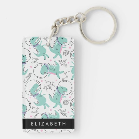 Ruimtedinosaurussen, Schattigee dinosaurussen, Ste Sleutelhanger (achterkant)