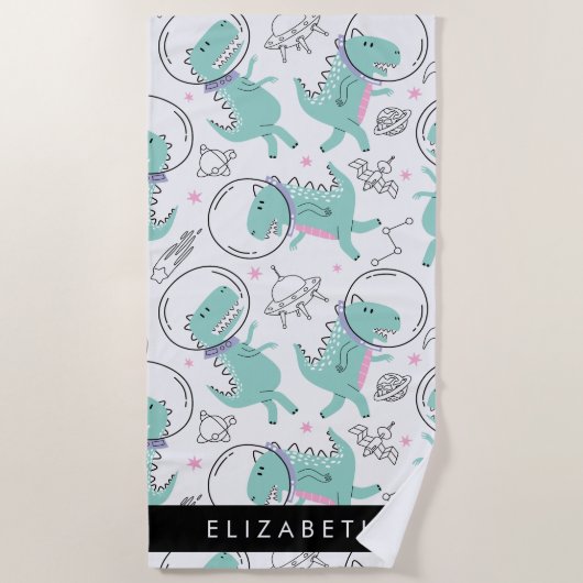 Ruimtedinosaurussen, Schattigee dinosaurussen, Ste Strandlaken (Voorkant)