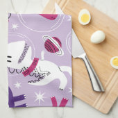 Ruimtedinosaurussen, Schattigee dinosaurussen, Ste Theedoek (Quarter Fold)