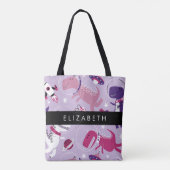 Ruimtedinosaurussen, Schattigee dinosaurussen, Ste Tote Bag (Achterkant)