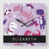 Ruimtedinosaurussen, Schattigee dinosaurussen, Ste Vierkante Klok (Voorkant)