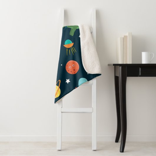 Ruimtedinosaurussen Sherpa Deken (In situ)