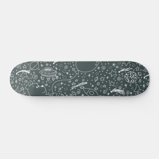 Ruimtedoedle Persoonlijk Skateboard (Horizontaal)