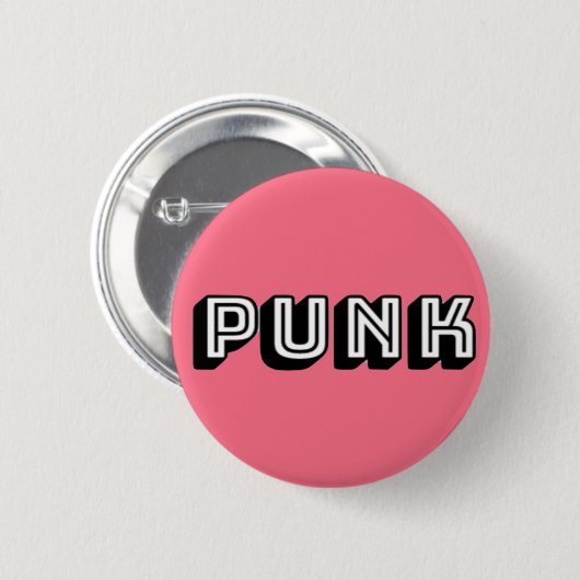 RUIMTEDOGS RADiO - PUNK BADGE Ronde Button 5,7 Cm (Voorkant /achterkant)