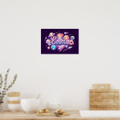 Ruimtedromen Emma Wall Art Poster (Keuken)