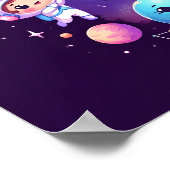 Ruimtedromen Evelyn Wall Art Poster (Hoek)